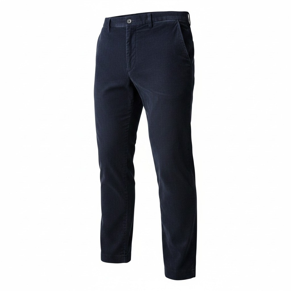 Brooks Bros SOHO Pants Mens 36x32 Navy Blue Straight stretch Trousers